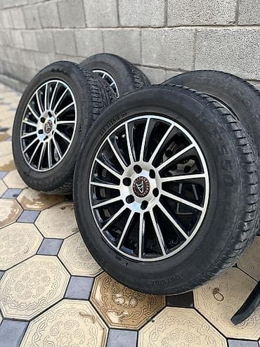 выжимной на спринтер: Колеса в сборе 255 / 55 / R 18, Лето, Б/у, Комплект, Легкий коммерческий транспорт (C/LT), Литые, отверстий - 6 — 5