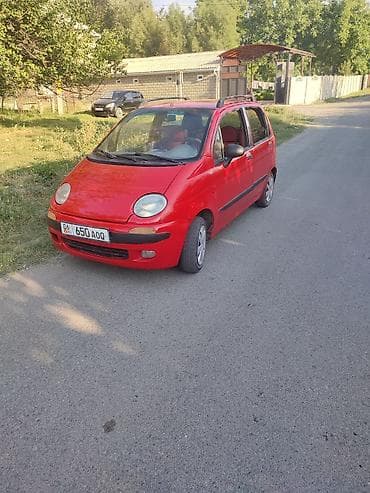 Унаа: Daewoo Matiz: 1998 г., Кол менен иштөөчү, Хетчбек — 1