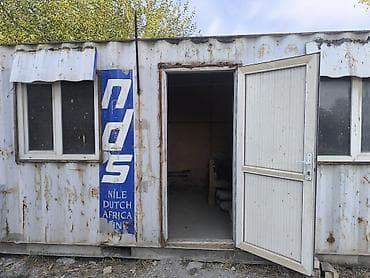 битонные лотки: Бытовка/офис в контейнере - Основа: морской контейнер (стальной — 3