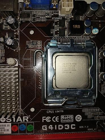 процессор 478: Материнская плата для ПК, Б/у, Biostar, LGA775, Micro-ATX — 2