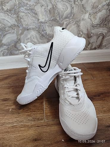 теплые мужские шарфы: Мужские кроссовки, 41, Nike, Новый, цвет - Белый, Бесплатная доставка — 6