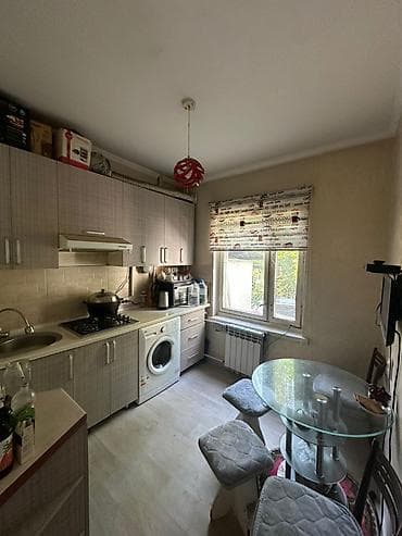 асанбай 105 серии: 3 комнаты, 63 м², 105 серия, 1 этаж, Косметический ремонт — 6