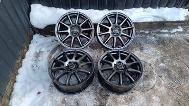 резина с дисками бу: Литые Диски R 17 Комплект, отверстий - 5, Б/у — 3