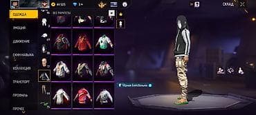 ваеный формы: Аккаунт Free Fire с богатой коллекцией косметики и эмоций Состав и — 2