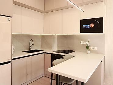 Квартиры: 2 комнаты, 49 м², Элитка, 3 этаж, Дизайнерский ремонт — 7