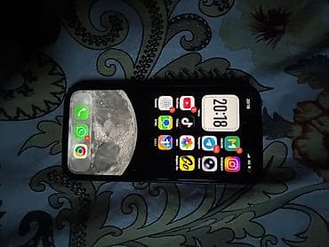 iphone 7 osh: IPhone 13 Pro, Б/у, 256 ГБ, Black Titanium, Защитное стекло, 89 % — 2