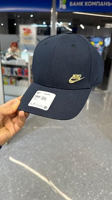 Эркектер кийими: Эркектердин баш кийими, Nike, Жаңы, түсү - Кара, Өзү алып кетүү, Акылуу жеткирүү — 3