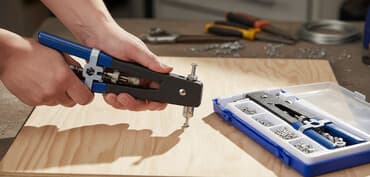 Генераторлор: Набор заклепочного инструмента, включающий в себя заклепочник гаек с — 1