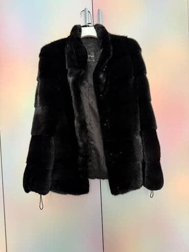 шуба кроликовая: Шуба, Норка, Короткая модель, S — 2