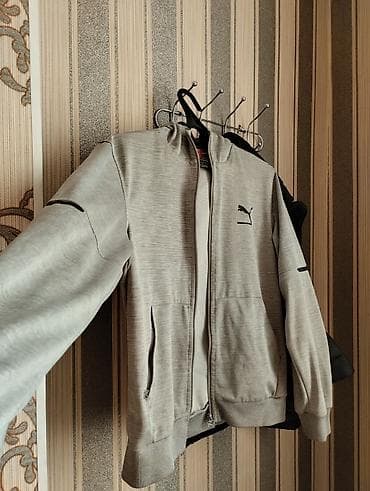 samsung evo: Спортивная кофта Puma на молнии (hoodie без капюшона) - Цвет — 1