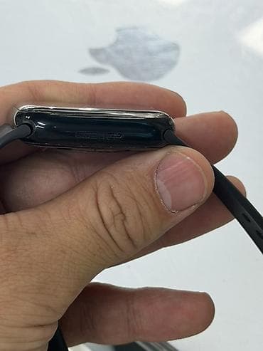 Apple Watch: Apple watch 7 серия 45мм Акб 93% Весь в брони пленке Без царапин — 6