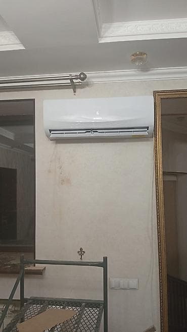 Установка кондиционеров Настенный сплит‑кондиционер - Тип at lalafo.kg Установка кондиционеров Настенный сплит‑кондиционер - Тип