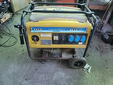 Генераторы: Бензиновый электрогенератор AKSA Active Power AAP8000E Основные — 2