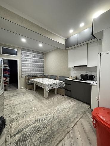 квартира сдаётся кара жыгач: 1 комната, 32 м², Индивидуалка, 3 этаж, Евроремонт — 3