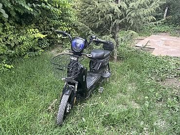 sk8 scooter: Электроскутер Panda (Runde) — городской электротранспорт с педалями — 1