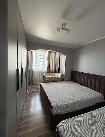 2 комнаты, 67 м², Сары-Челек ж/м 106 серия, 7 этаж, Евроремонт — 3