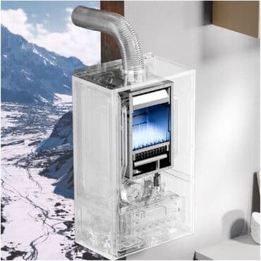 котел для отопления дома: Котел Газовый, Двухконтурный, Медный — 3