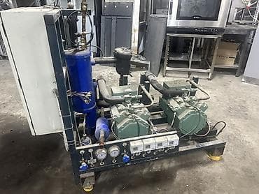 bitzer: Компрессорно-конденсаторный агрегат на раме, двухкомпрессорный — 1