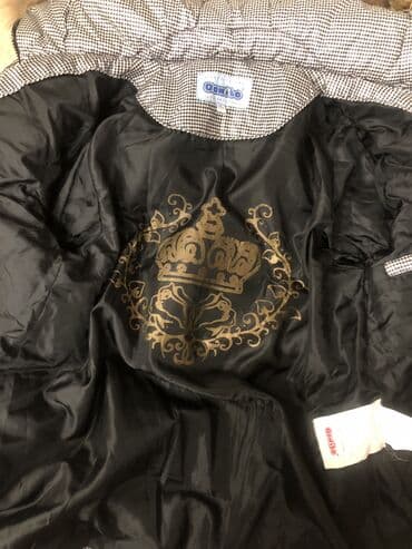 Игрушки: Зимняя подростковая, на 11-13 лет куртка-пуховик с капюшоном и меховой — 6