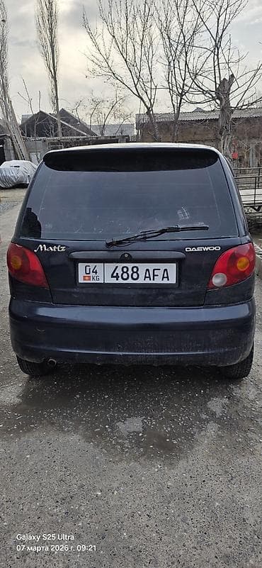 mini cooper: Daewoo Matiz: 2007 г., Ручные, Бензин, Хэтчбэк — 6