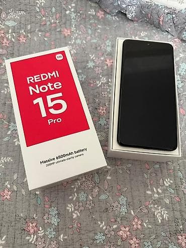 deco e4: Redmi, Redmi Note 15 Pro, Новый, 256 ГБ, цвет - Черный, 2 SIM — 1