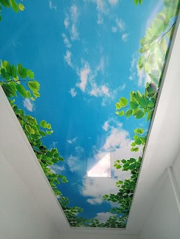 материал натяжной потолок: Натяжной потолок Глянцевое Монтаж — 3