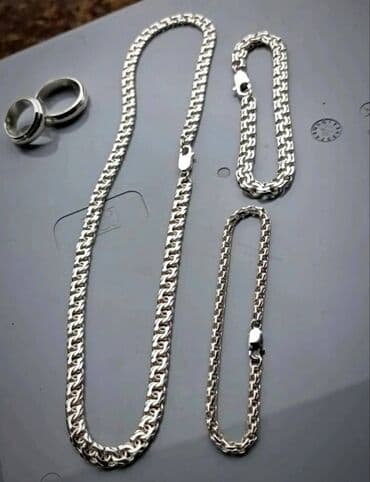 продаю золотую цепочку: Делаем на Заказ Серебряные Цепи и Браслеты Высшая проба изделий — 18