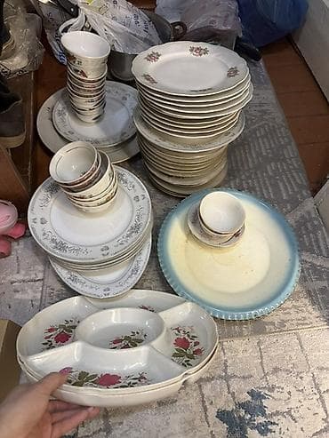 Другие товары для кухни: Большой набор кухонной утвари и посуды (микс) Состав по фото: - — 4