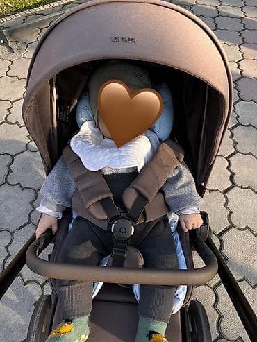 easywalker charley: Коляска, цвет - Коричневый, Б/у — 4