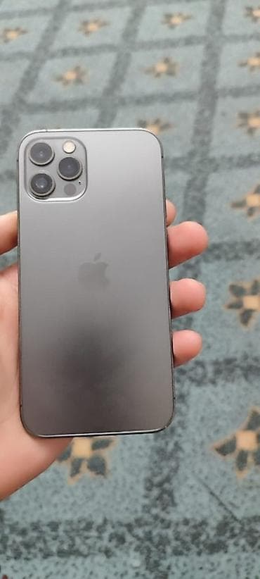 обмен на 12 про: IPhone 12 Pro, 128 ГБ, Графит, 77 % — 1