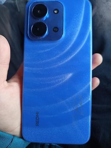 j 3: Redmi, Redmi 15C, Б/у, 256 ГБ, цвет - Синий, В рассрочку, 2 SIM — 1