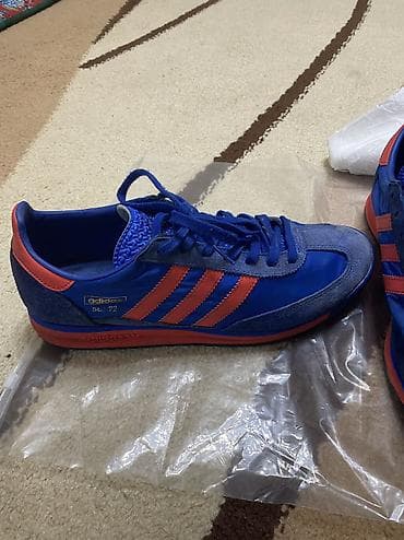 фирменные кроссовки: Мужские кроссовки, 42.5, 43, Adidas Originals, Б/у, цвет - Синий, Самовывоз — 5