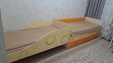 двухспальние кровати: СРОЧНО! Продается детская/подростковая кровать с бортиками и ярким — 3