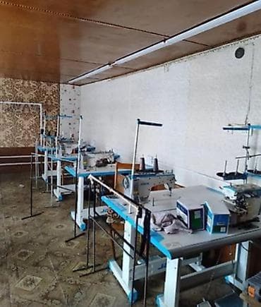 Учкун мкр Сдаетс швейный цех Площадь: 70м2 Второй этаж Автостоянка С — 2