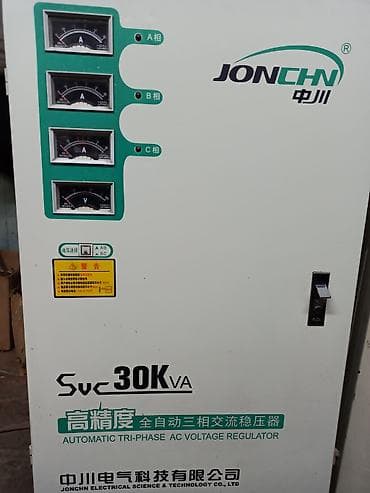 Окна и комплектующие: Стабилизатор напряжения, Трехфазные, SVC — 3