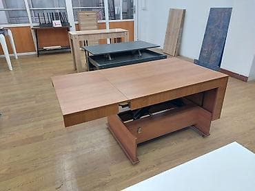 столы низкие: Журнально-обеденный стол "Стамбул" Длина: 92/175 Ширина: 70 Высота — 8