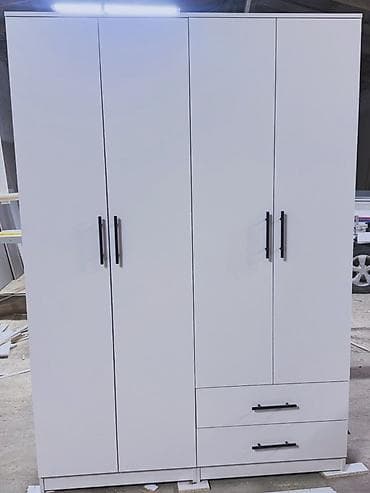 банкетки в прихожую: Шифоньер, шкаф для одежды, Новый, Прямой, ЛДСП — 1