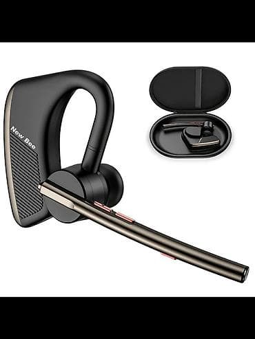 Динамики и колонки: Гарнитура New Bee — односторонняя Bluetooth-гарнитура с микрофоном на — 1