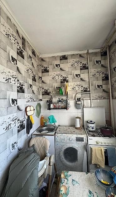 1 комната, 34 м², 105 серия, 6 этаж, Старый ремонт