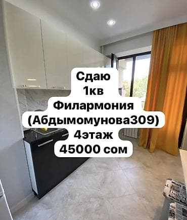 сдается квартира филормония: 1 комната, Риэлтор, Без подселения, С мебелью полностью — 1