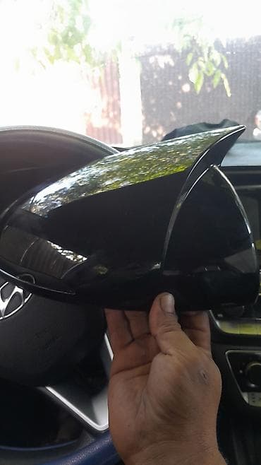 genesis авто: Декоративные накладки На зеркала, Пластик, Hyundai — 2