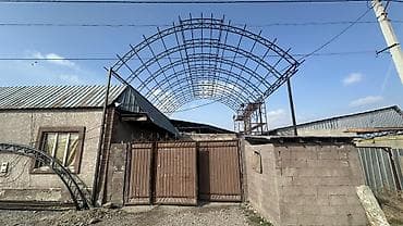 стоял в гараже: Навес, Арочный, Металл, Поликарбонат — 2