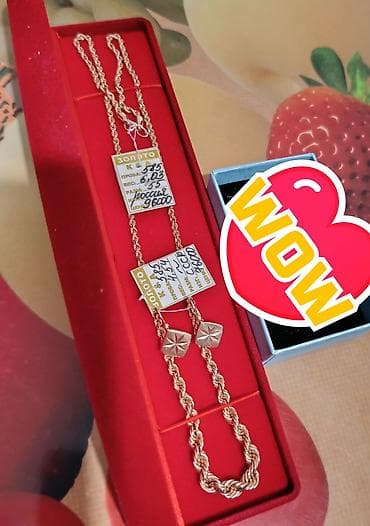 цена золото грамм 585: Набор украшений, Проба 585, Новый — 1