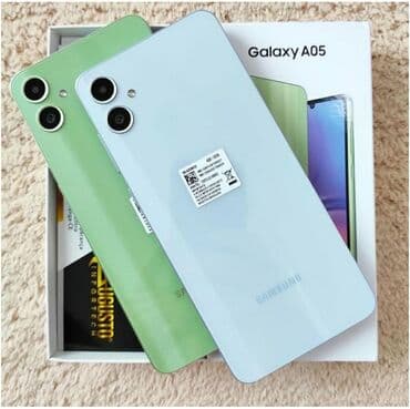 самсунк а02: Samsung Galaxy A05, Новый, 128 ГБ, цвет - Серебристый, В рассрочку, 2 SIM — 2