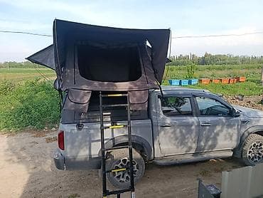 ночной виденя: Автомобильная палатка на крыше (roof-top tent) с выносным тентом и — 1