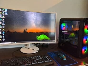 настольный компьютер цена: Компьютер, Игровой, Intel Core i7, AMD Radeon RX 580, HDD + SSD — 1