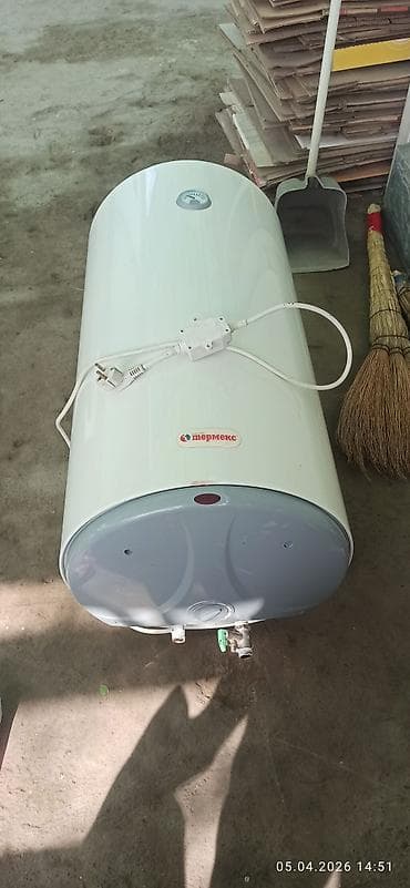 калганы: Топтолмо суу жылыткыч Бактын көлөмү: 100 л, Thermex, Электр, Температура жөндөгүч — 1