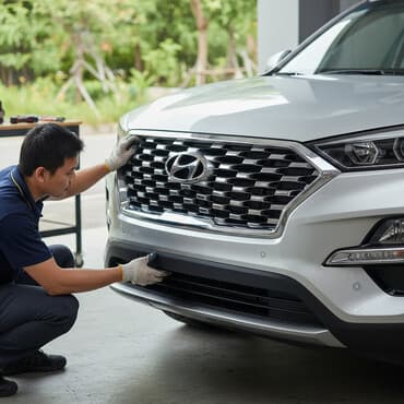 стартер хендай портер 1: Решетка радиатора Hyundai 2022 г., Новый, Оригинал — 1