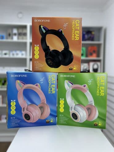 детский наушник: Каптама, Hoco, Жаңы, Электр зымсыз (Bluetooth), Балдар үчүн — 1