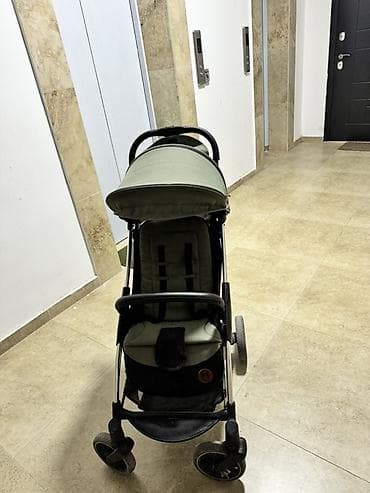 джинсы кюлоты: Прогулочная коляска с подножкой для второго ребенка - Компактная — 4